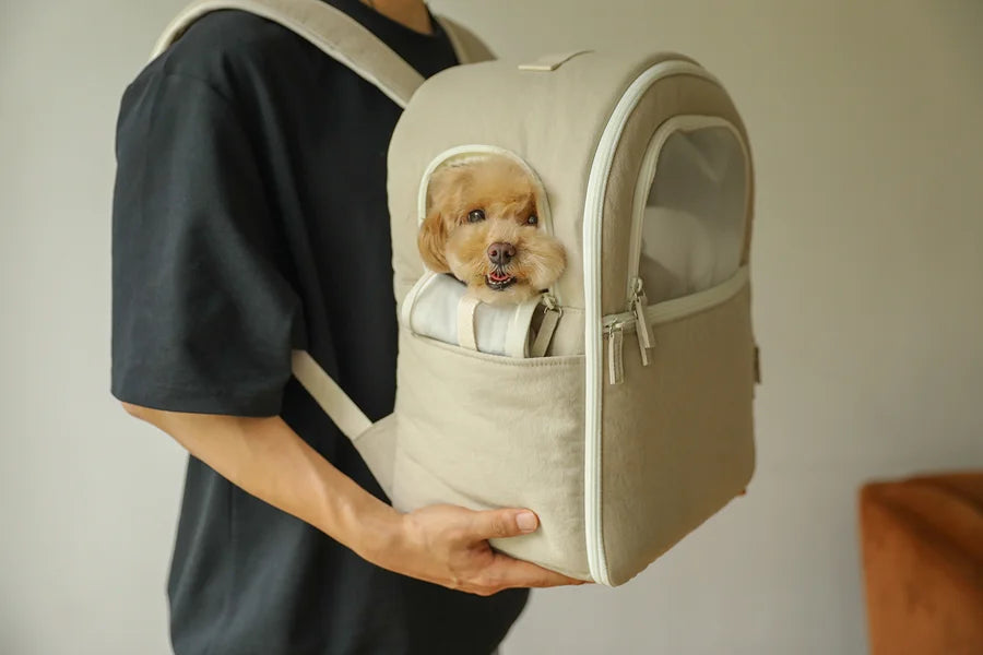 【予約】ソフトカーブ バックパック｜犬用キャリーバッグ
