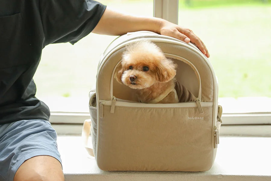 【予約】ソフトカーブ バックパック｜犬用キャリーバッグ