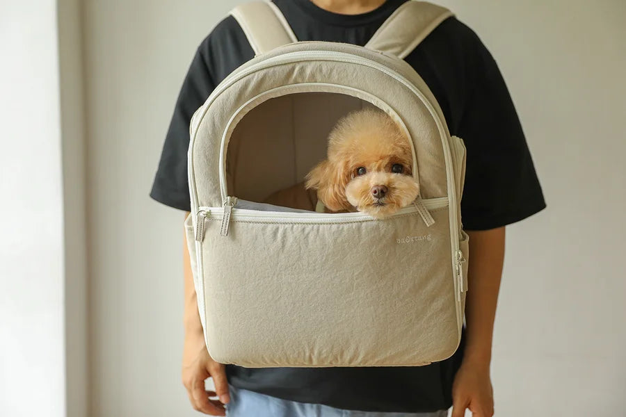 【予約】ソフトカーブ バックパック｜犬用キャリーバッグ