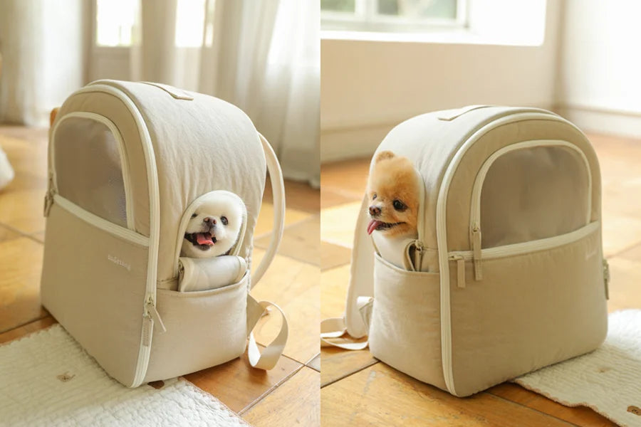 【予約】ソフトカーブ バックパック｜犬用キャリーバッグ