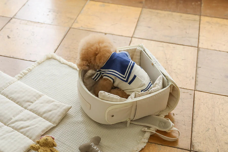 【予約】ソフトカーブ バックパック｜犬用キャリーバッグ