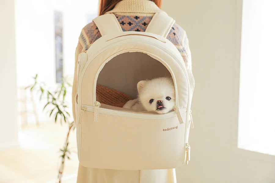 【予約】ソフトカーブ バックパック｜犬用キャリーバッグ