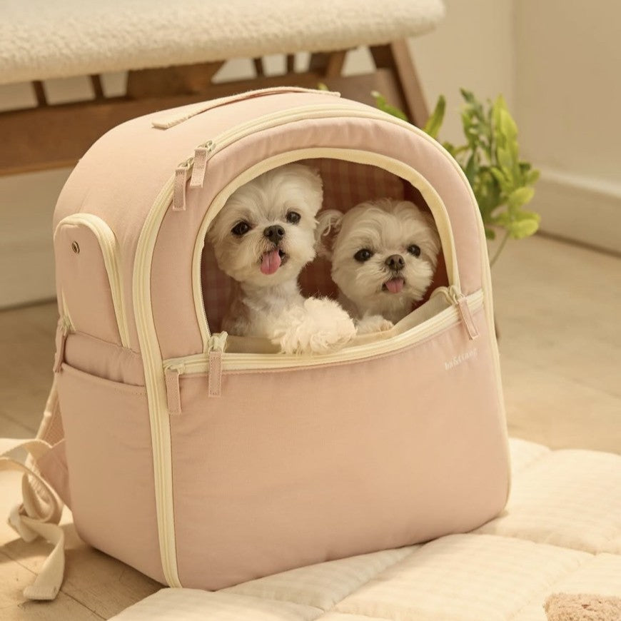 【予約】ソフトカーブ バックパック｜犬用キャリーバッグ