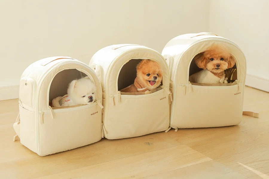 【予約】ソフトカーブ バックパック｜犬用キャリーバッグ