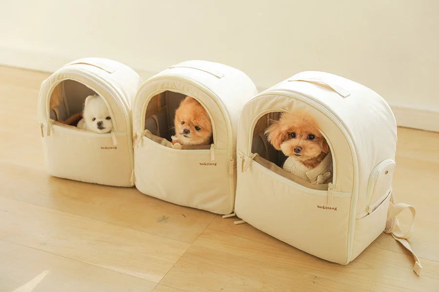 【予約】ソフトカーブ バックパック｜犬用キャリーバッグ