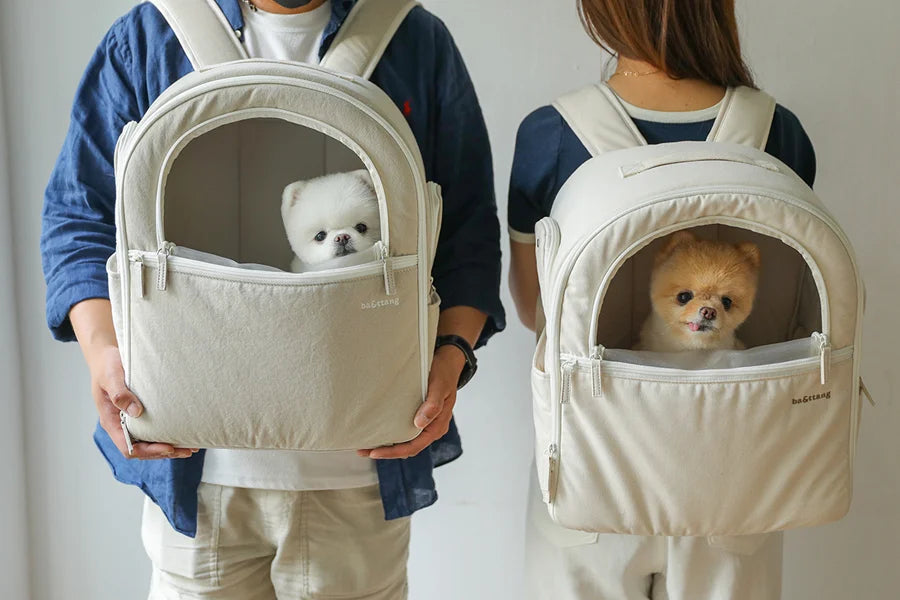 【予約】ソフトカーブ バックパック｜犬用キャリーバッグ