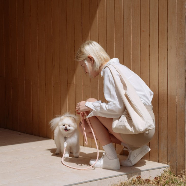 【予約】Rope leash classic - 1.8m（コーラル）