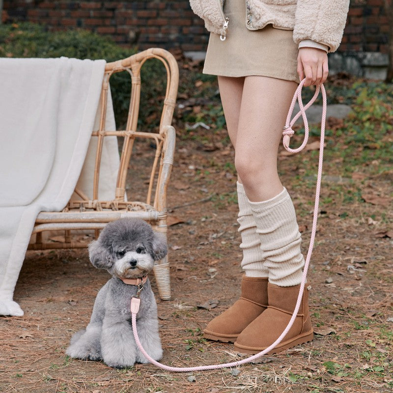 【予約】Rope collar（ピンク）