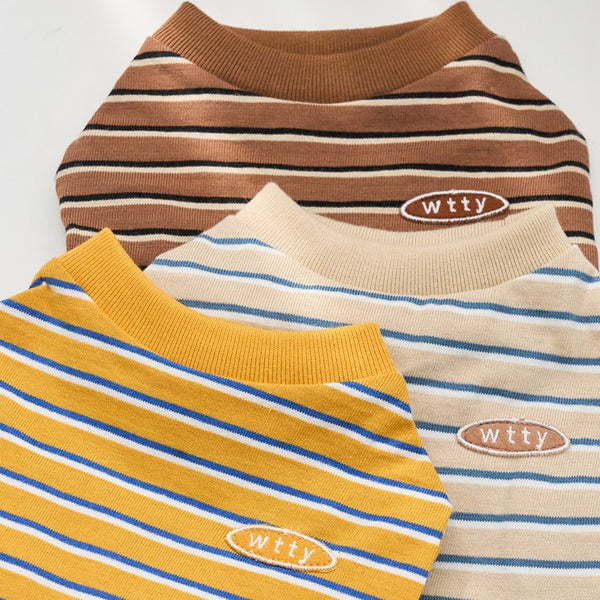 【予約】マルチストライプTシャツ
